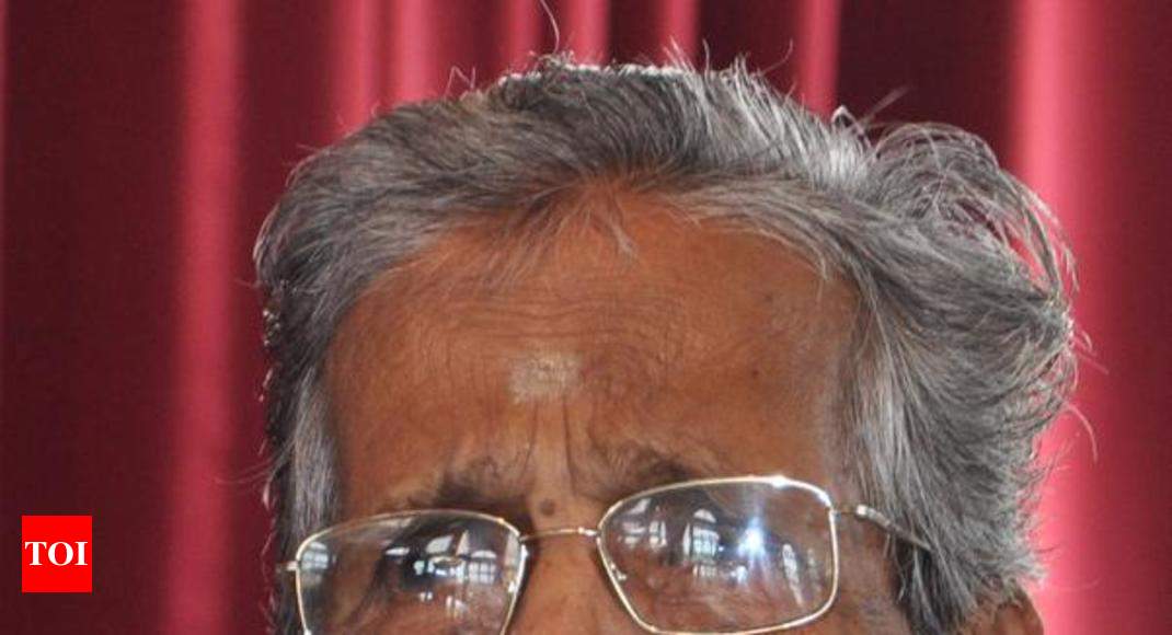 M Achuthan: Literary critic Achuthan passes away in Kochi | Kochi News ...