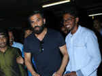 Sunil Shetty snapped at Mumbai Airport