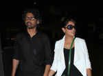 Richa Chadda and Niranjan Iyengar snapped at Mumbai Airport
