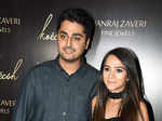 Vanraj Zaveri and Kresha Bajaj during the launch