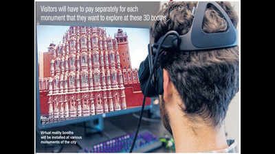 Soon, take a 3D tour of Jaipur's monuments at these virtual reality booths