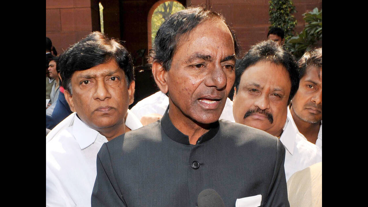 Don’t bend under any political pressure, K Chandrasekhar Rao tells ...