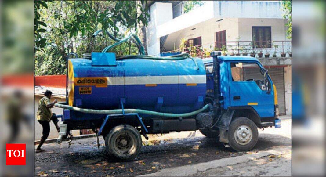 GPS to track drinking water tankers Kochi News Times of India
