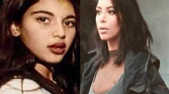 Unseen pictures of a young Kim Kardashian before all her surgeries