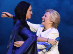 Katy Perry had shown plenty of support Clinton