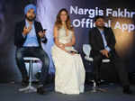 Nargis at her official app launch