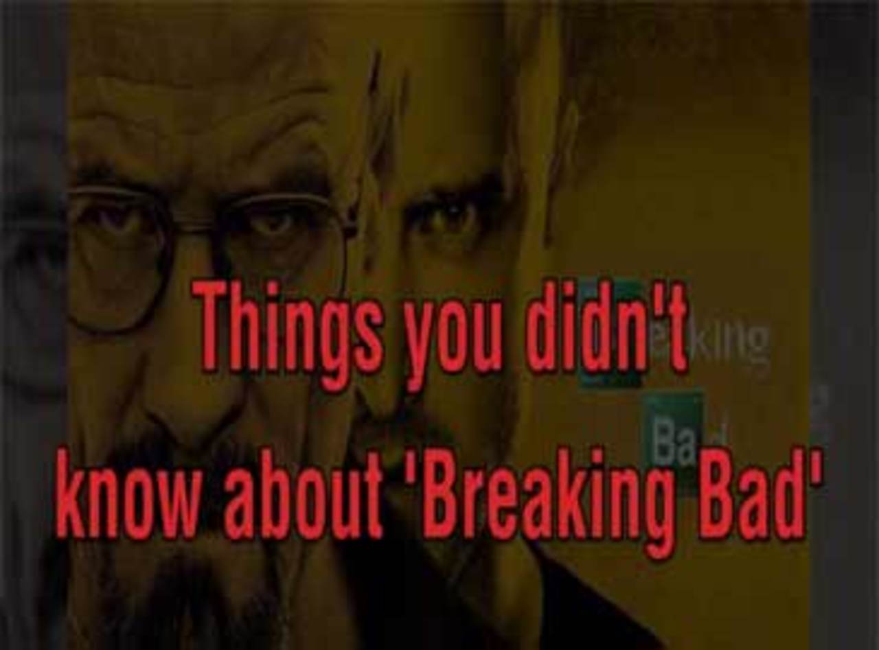 Breaking Bad': Cool, Interesting Things You Didn't Know