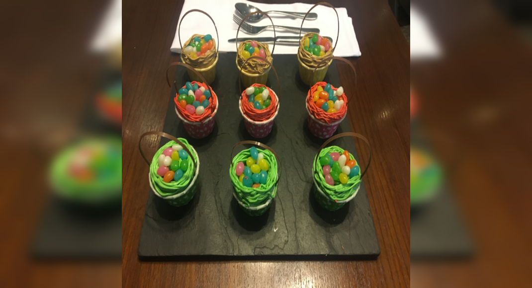 Easter Cup Cake Recipe: How to Make Easter Cup Cake Recipe | Homemade Easter Cup Cake Recipe