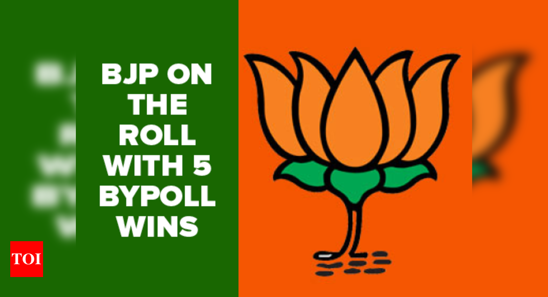 Infographic: BJP Wins 5 Bypoll Seats Out Of 10 | India News - Times Of ...