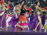 Monali Thakur performs at IPL