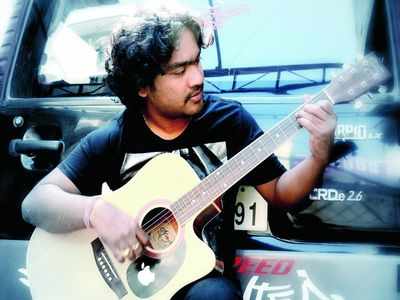 The solo violin is a character by itself in Raaga: Arjun Janya
