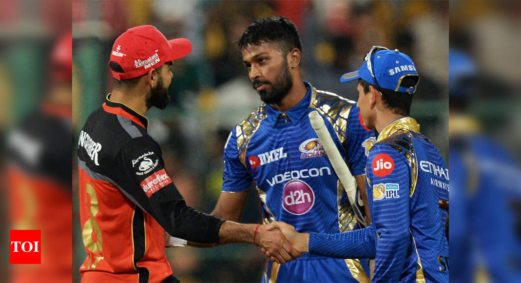 Royal Challengers Bangalore V Mumbai Indians: RCB V MI, IPL 2017 ...