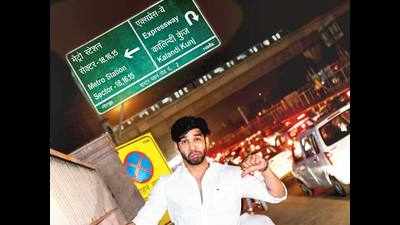 Delhi actor Samarth Shandilya: Delhi doesn't have beautiful roads like Greater Noida