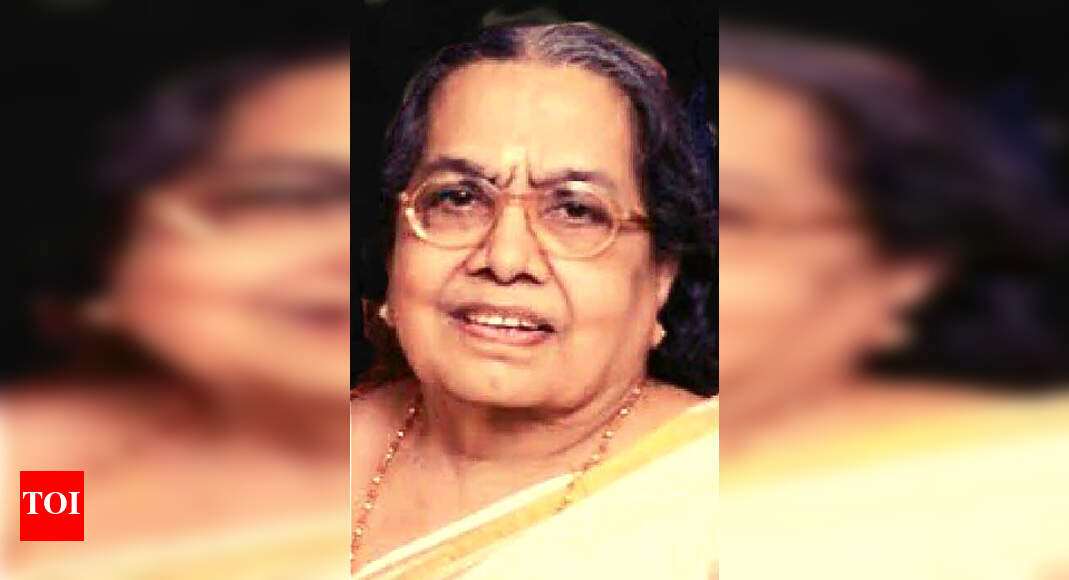 Mrs Vijayalakshmi Menon - Times of India
