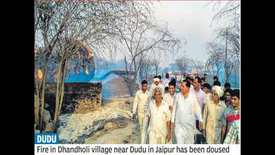 Fire at Dudu village doused