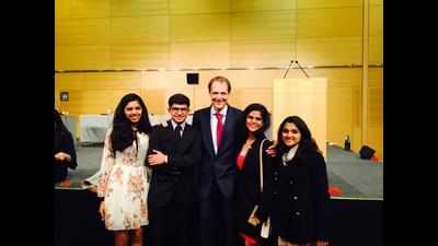 NLIU Bhopal gets to top 16 in Vienna moot competition