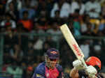 A.B. de Villiers gets bowled