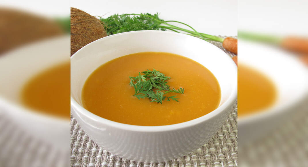 Milky Carrot Soup Recipe: How to Make Milky Carrot Soup Recipe | Homemade Milky Carrot Soup Recipe