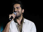 Ayushman Khurana sings a song at the launch