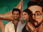 Ayushman Khurana and Parineeti Chopraa at the song launch