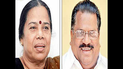 E P Jayarajan, P K Sreemathy let off with a warning