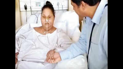 Mumbai: Doctors release video of fitter and slimmer Eman Ahmed