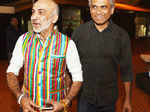 Manish Arora and Rajesh Pratap Singh at Textiles India party