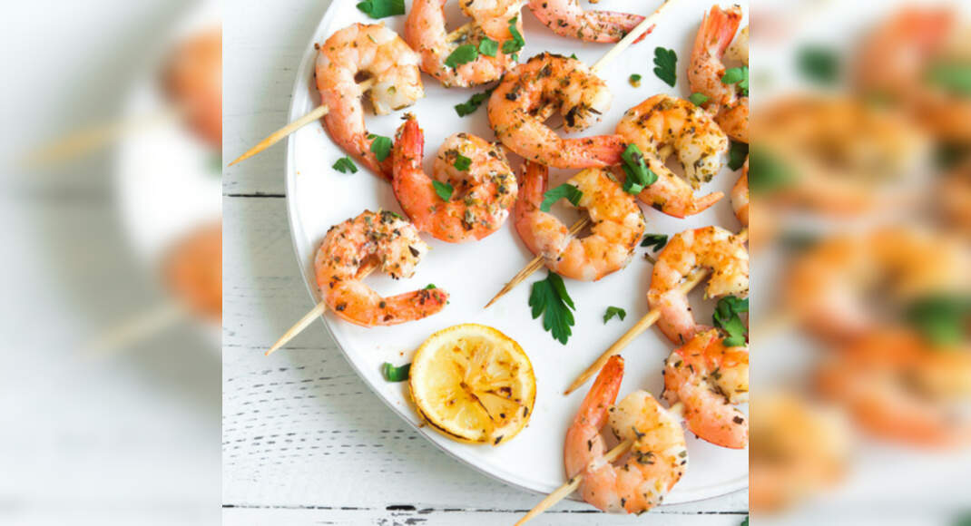 Prawn Kebab Recipe How to Make Prawn Kebab Recipe Homemade Prawn Kebab Recipe