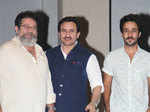 Kunal Kapoor,Saif Ali Khan and Zahan Prithviraj Kapoor at the party