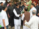 Amitabh welcomed during campaign