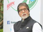 Amitabh Bachchan at cleanliness campaign