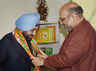 Arvinder Singh Lovely and Amit Shah