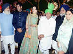 Parkash Singh Badal and his family