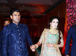 Dushyant and Meghna reception photos
