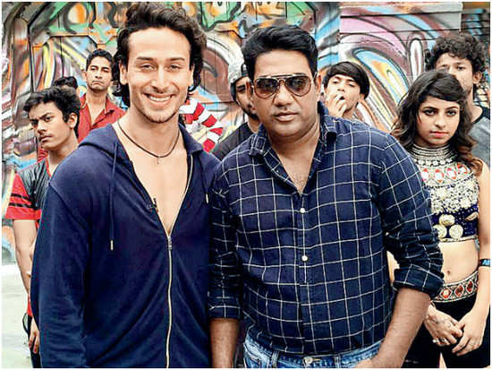 Tiger Shroff begins shooting the finale song for 'Munna Michael'