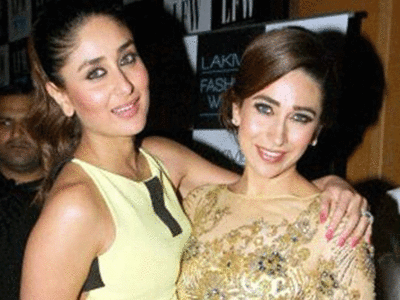 Karisma and Kareena hosted a party for mother Babita