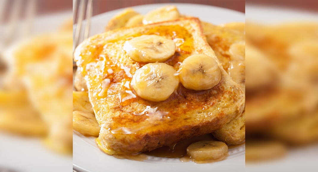 Banana French Toast Recipe: How to Make Banana French Toast Recipe | Homemade Banana French Toast Re