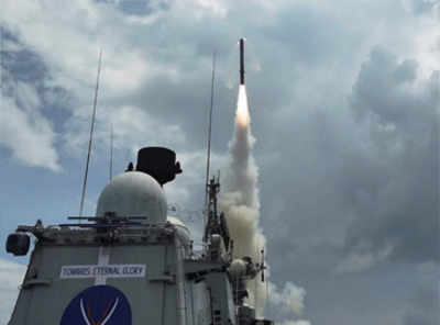Indian Navy successfully test-fires Brahmos supersonic missile
