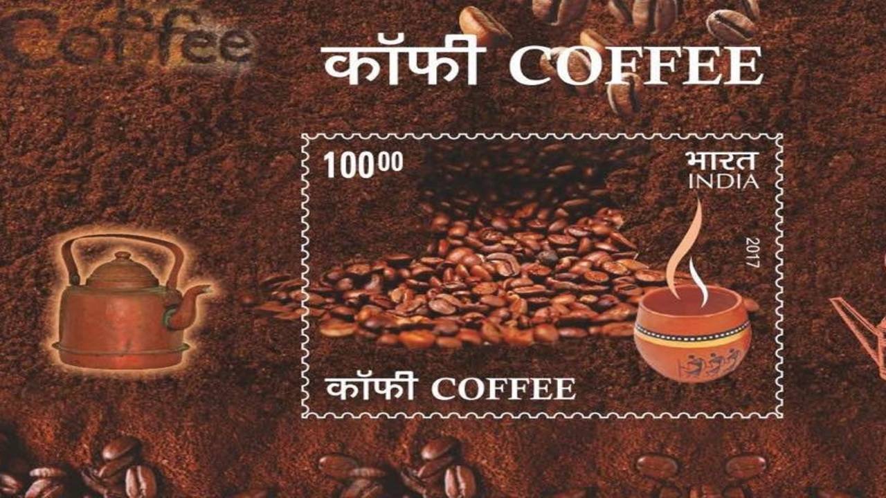 India Post releases coffee scented stamps India News Times of