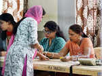 Voters cast their ballot