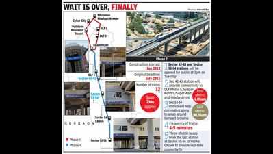 Two more Rapid Metro stations open today