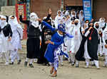 Photo story: Students' protest turns violent in Srinagar