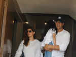 Akshay spotted with family