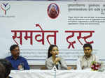 Manisha Koirala interacting with audience