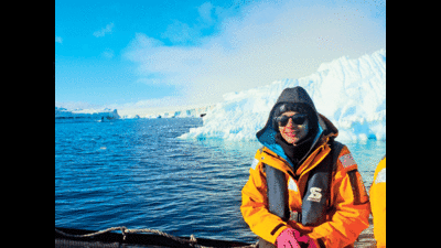 Gurgaon girl crowdfunds Antarctica trip