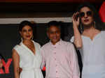 Priyanka Chopra and Ajit Andhare during press conference