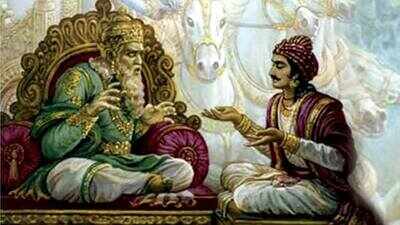 What happened to Dhritarashtra after the Mahabharata war? - Times of India