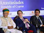 Nicos Anastasiades and Arjun Ram Meghwal pics