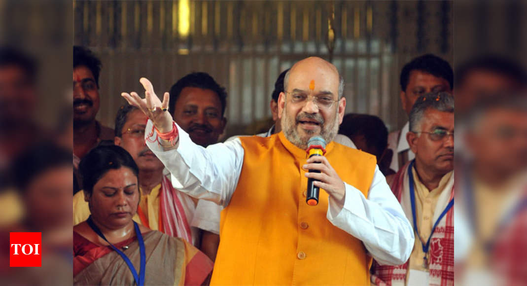 Bjp: West Bengal Most Poverty-stricken State In Country: Amit Shah 