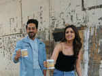 Ayushmann and Parineeti spotted